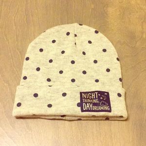 Polka Dotted Beanie